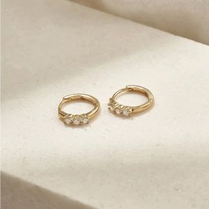 Olive & Piper 18K Gold Vermeil Taryn Hoops